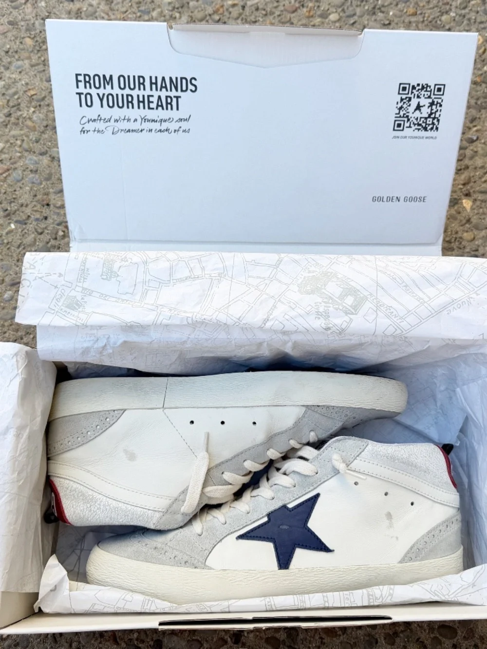 GOLDEN GOOSE MID STAR (MEN'S 9.5 UK/42)
